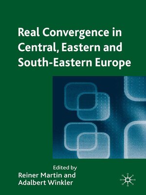 cover image of Real Convergence in Central, Eastern and South-Eastern Europe